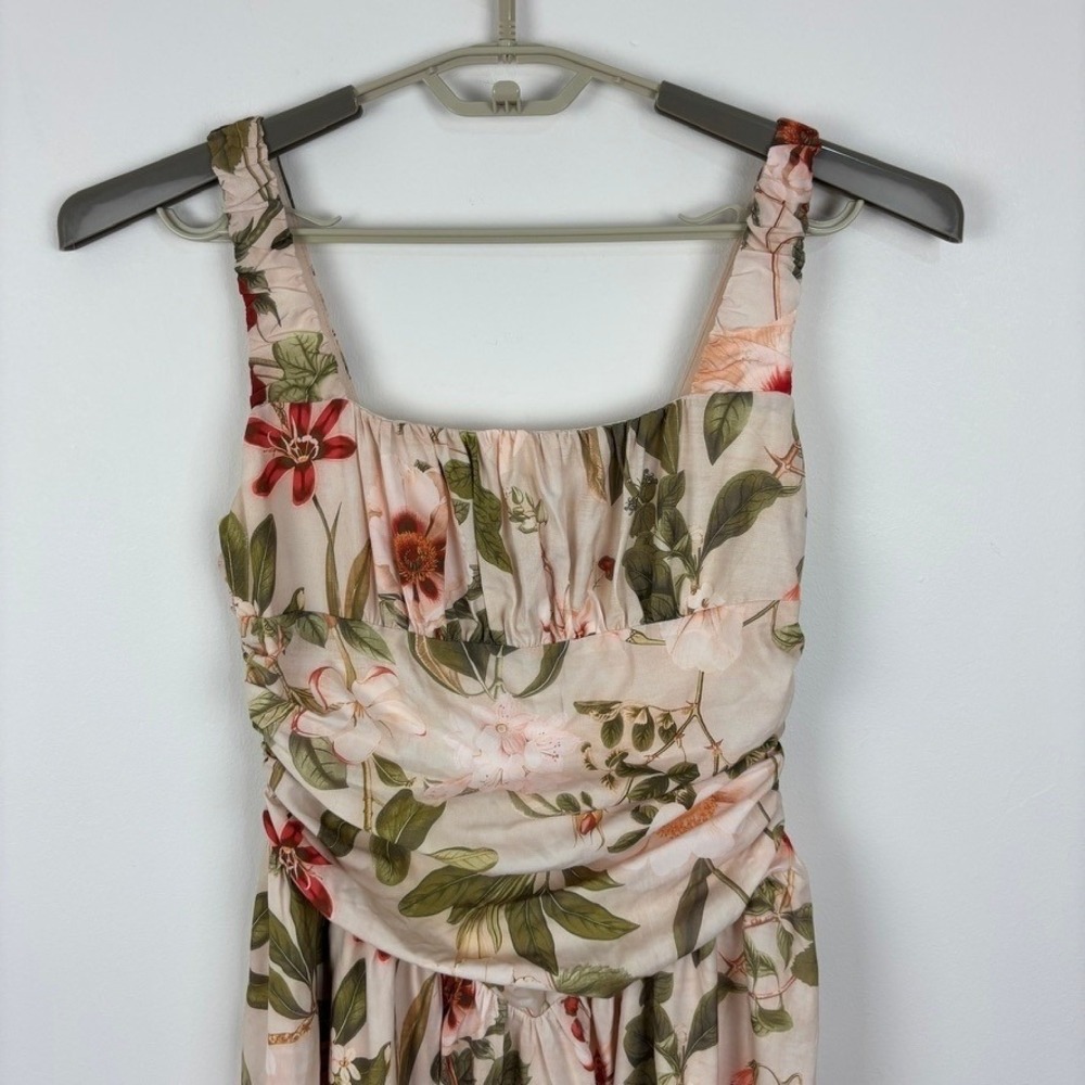 Lulu's Cameron Floral Maxi Cocktail Dress NEW Small Floral Wedding Guest Evening - Picture 4 of 8